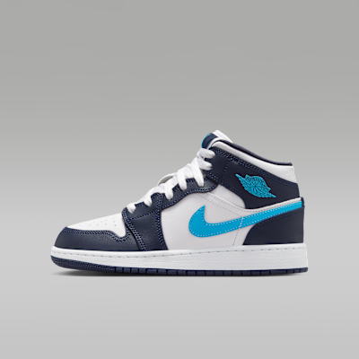 Air Jordan 1 Mid Big Kids' Shoes. Nike.com